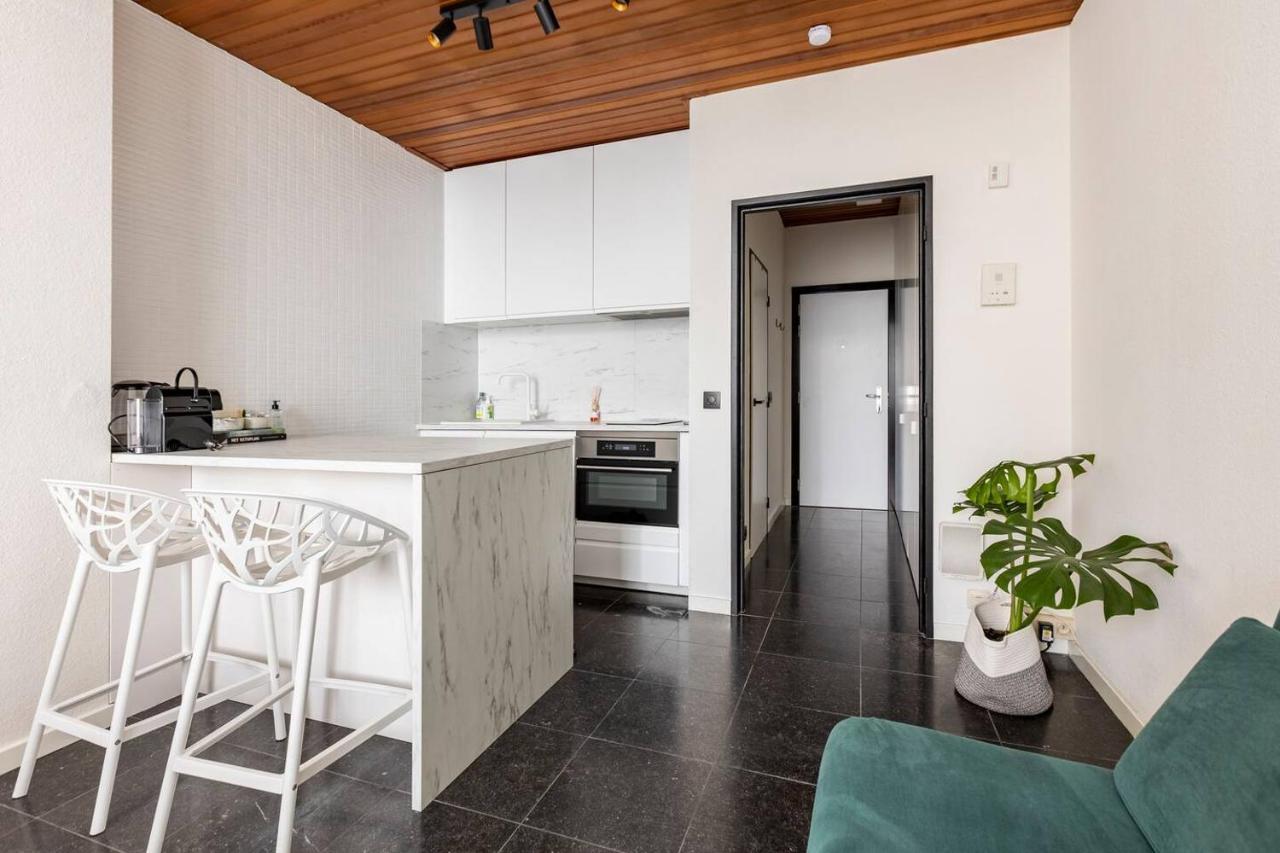 Riverview Studio In Historical Heart Of Антверпен Екстериор снимка